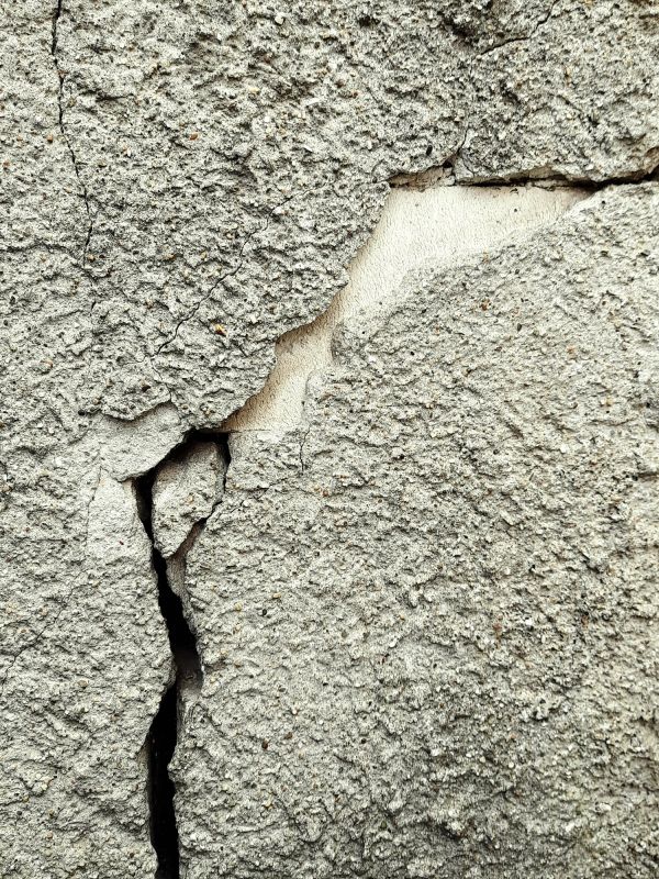 Cracked Concrete Surface